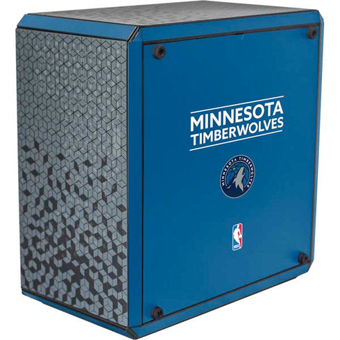 NBA Minnesota Timberwolves Standard - Blue Cooler Master MasterBox Q300L Mini Tower Skin