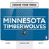 NBA Minnesota Timberwolves Standard - Blue Dell Vostro Skin