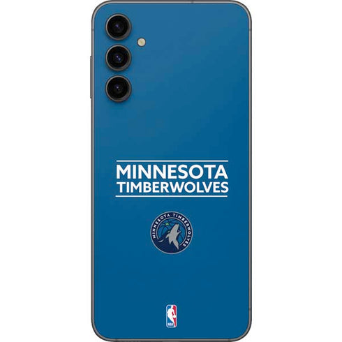 NBA Minnesota Timberwolves Standard - Blue Galaxy A14 5G Skin