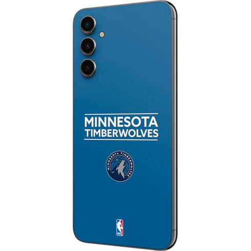 NBA Minnesota Timberwolves Standard - Blue Galaxy A14 5G Skin