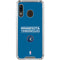 NBA Minnesota Timberwolves Standard - Blue Galaxy A30 Clear Case