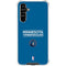 NBA Minnesota Timberwolves Standard - Blue Galaxy A54 5G Clear Case