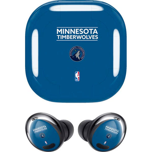NBA Minnesota Timberwolves Standard - Blue Galaxy Buds Pro Skin
