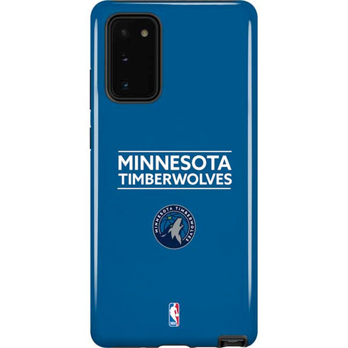 NBA Minnesota Timberwolves Standard - Blue Galaxy Note20 5G Pro Case