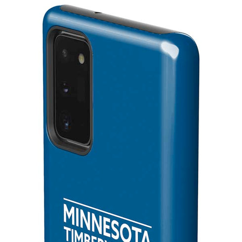 NBA Minnesota Timberwolves Standard - Blue Galaxy Note20 5G Pro Case