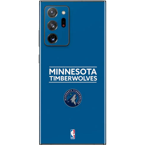 NBA Minnesota Timberwolves Standard - Blue Galaxy Note20 Ultra 5G Skin