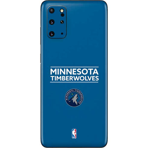NBA Minnesota Timberwolves Standard - Blue Galaxy S20 Plus Skin