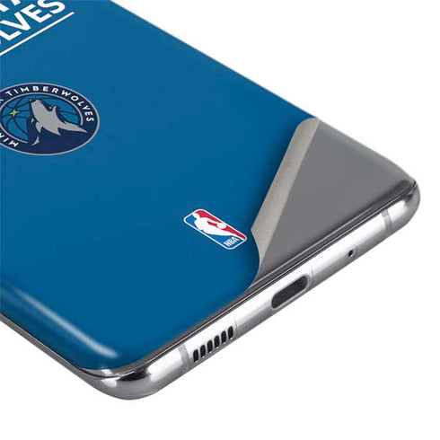 NBA Minnesota Timberwolves Standard - Blue Galaxy S20 Plus Skin