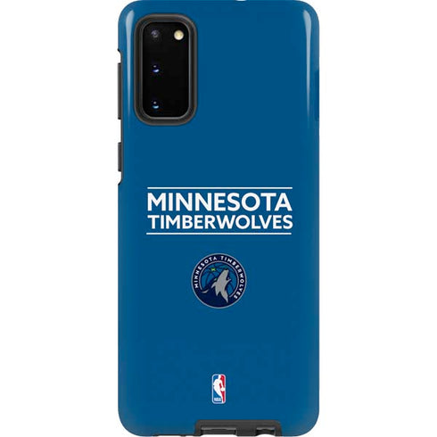 NBA Minnesota Timberwolves Standard - Blue Galaxy S20 Pro Case