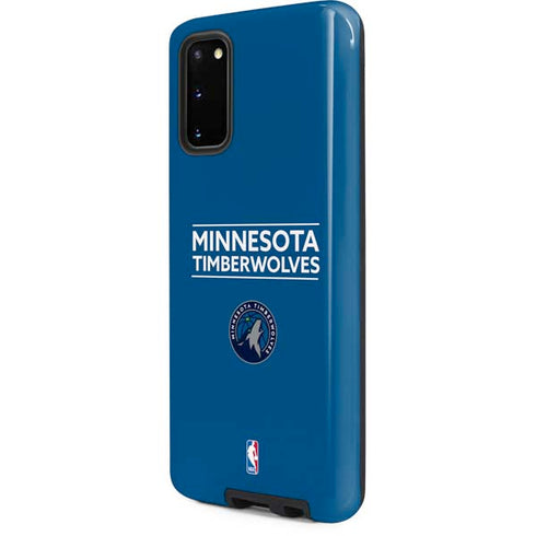 NBA Minnesota Timberwolves Standard - Blue Galaxy S20 Pro Case