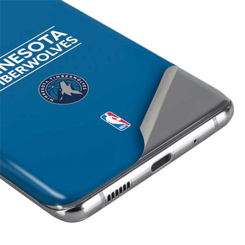 NBA Minnesota Timberwolves Standard - Blue Galaxy S20 Ultra 5G Skin