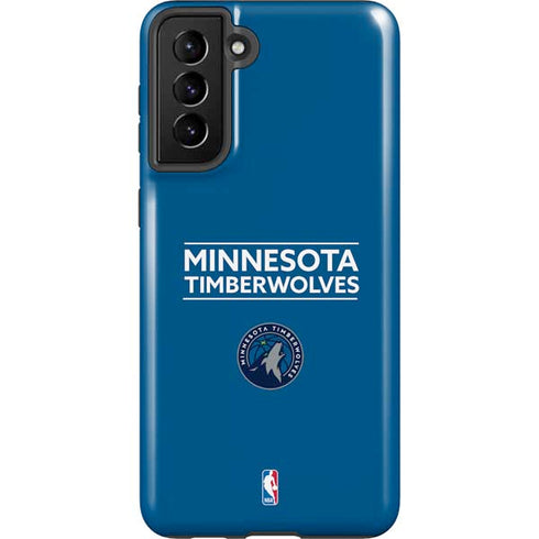 NBA Minnesota Timberwolves Standard - Blue Galaxy S21 Plus 5G Pro Case
