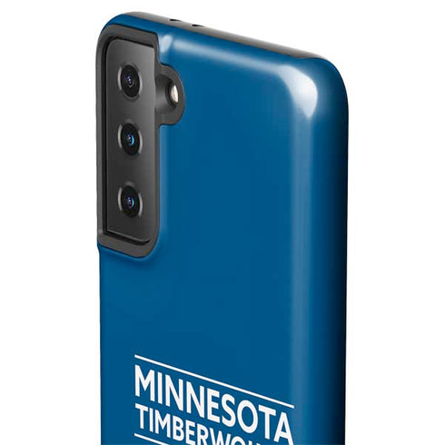 NBA Minnesota Timberwolves Standard - Blue Galaxy S21 Plus 5G Pro Case