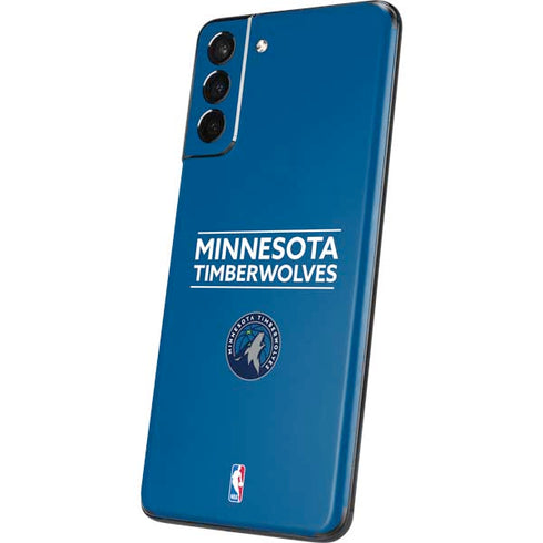 NBA Minnesota Timberwolves Standard - Blue Galaxy S21 Plus 5G Skin