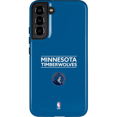 NBA Minnesota Timberwolves Standard - Blue Galaxy S22 Plus Pro Case
