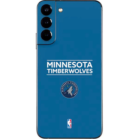 NBA Minnesota Timberwolves Standard - Blue Galaxy S22 Plus Skin