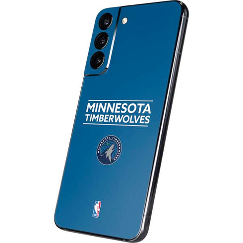 NBA Minnesota Timberwolves Standard - Blue Galaxy S22 Plus Skin