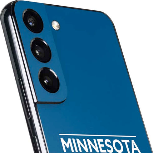 NBA Minnesota Timberwolves Standard - Blue Galaxy S22 Plus Skin