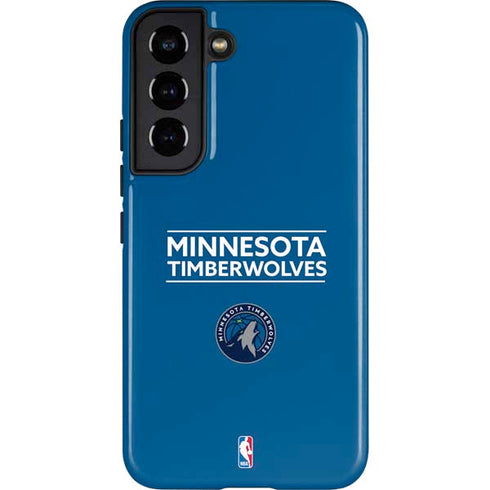 NBA Minnesota Timberwolves Standard - Blue Galaxy S22 Pro Case