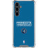 NBA Minnesota Timberwolves Standard - Blue Galaxy S23 FE Clear Case