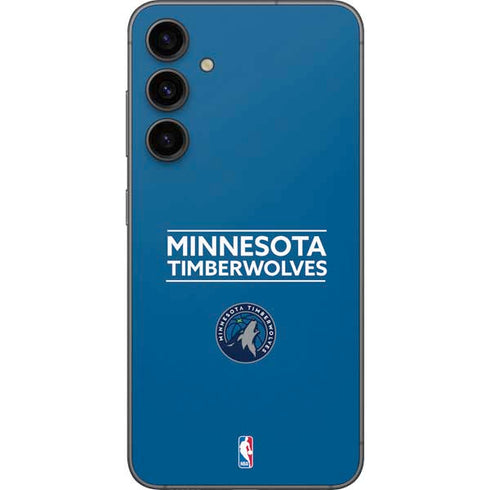 NBA Minnesota Timberwolves Standard - Blue Galaxy S23 FE Skin