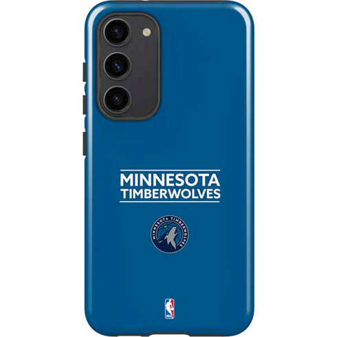 NBA Minnesota Timberwolves Standard - Blue Galaxy S23 Plus Pro Case