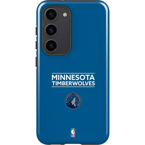 NBA Minnesota Timberwolves Standard - Blue Galaxy S23 Pro Case