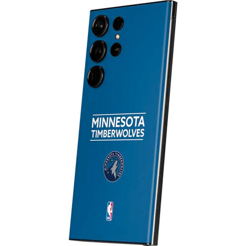 NBA Minnesota Timberwolves Standard - Blue Galaxy S23 Ultra Skin