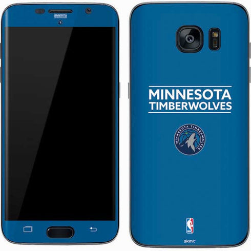 NBA Minnesota Timberwolves Standard - Blue Galaxy S7 Skin