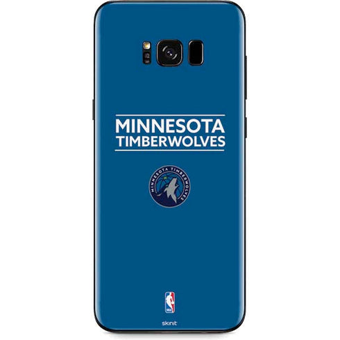 NBA Minnesota Timberwolves Standard - Blue Galaxy S8 Plus Skin