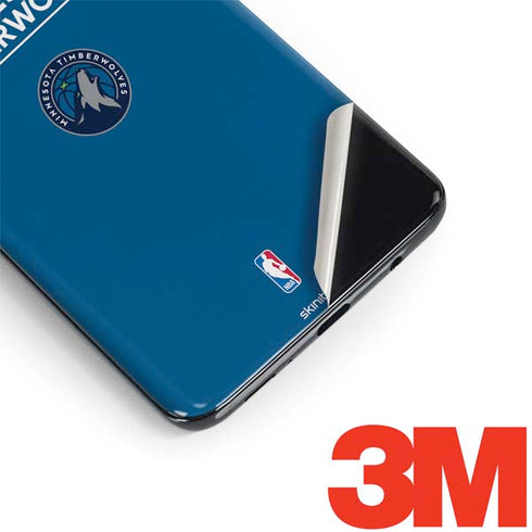 NBA Minnesota Timberwolves Standard - Blue Galaxy S9 Skin