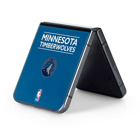 NBA Minnesota Timberwolves Standard - Blue Galaxy Z Flip5 5G Skin