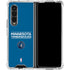NBA Minnesota Timberwolves Standard - Blue Galaxy Z Fold4 5G Clear Case