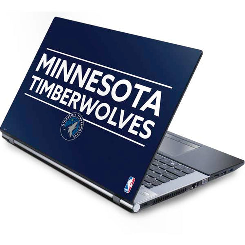 NBA Minnesota Timberwolves Standard - Navy Blue Generic Laptop Skin