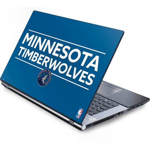 NBA Minnesota Timberwolves Standard - Blue Generic Laptop Skin