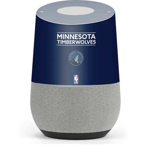 NBA Minnesota Timberwolves Standard - Navy Blue Google Home Skin