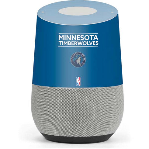 NBA Minnesota Timberwolves Standard - Blue Google Home Skin