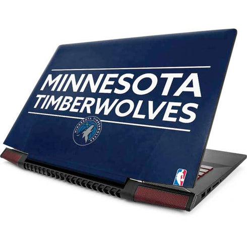 NBA Minnesota Timberwolves Standard - Navy Blue Lenovo IdeaPad Skin