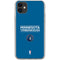 NBA Minnesota Timberwolves Standard - Blue iPhone 11 Clear Case