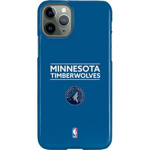 NBA Minnesota Timberwolves Standard - Blue iPhone 11 Pro Lite Case