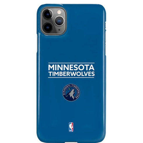 NBA Minnesota Timberwolves Standard - Blue iPhone 11 Pro Max Lite Case