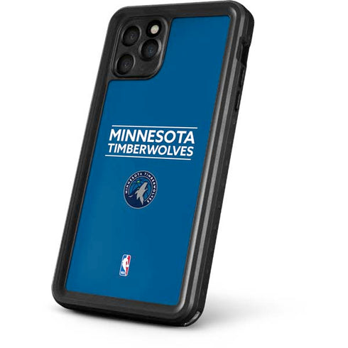NBA Minnesota Timberwolves Standard - Blue iPhone 11 Pro Max Waterproof Case