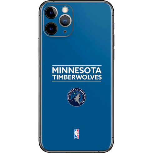 NBA Minnesota Timberwolves Standard - Blue iPhone 11 Pro Skin