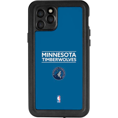 NBA Minnesota Timberwolves Standard - Blue iPhone 11 Pro Waterproof Case