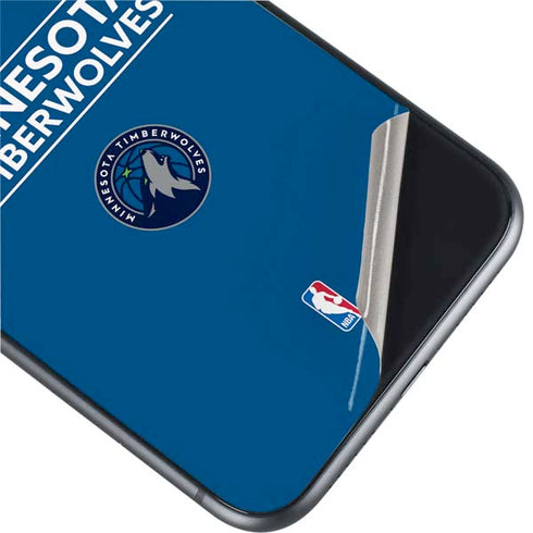 NBA Minnesota Timberwolves Standard - Blue iPhone 11 Skin