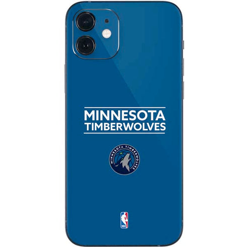 NBA Minnesota Timberwolves Standard - Blue iPhone 12 Mini Skin