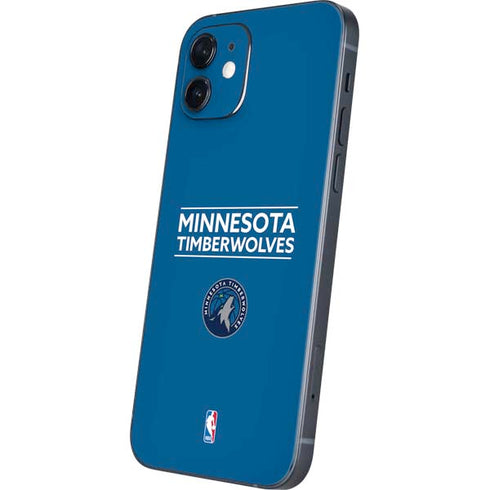 NBA Minnesota Timberwolves Standard - Blue iPhone 12 Mini Skin