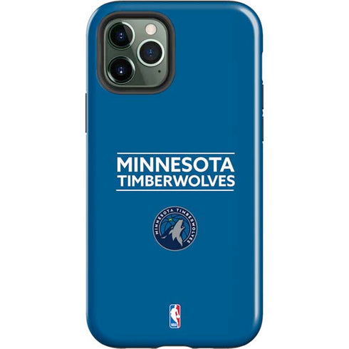 NBA Minnesota Timberwolves Standard - Blue iPhone 12 Pro Impact Case
