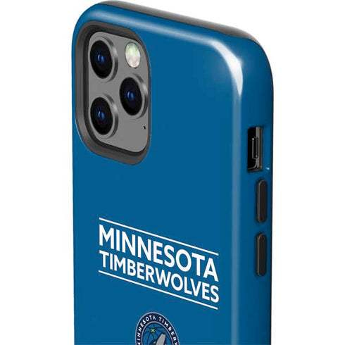 NBA Minnesota Timberwolves Standard - Blue iPhone 12 Pro Impact Case