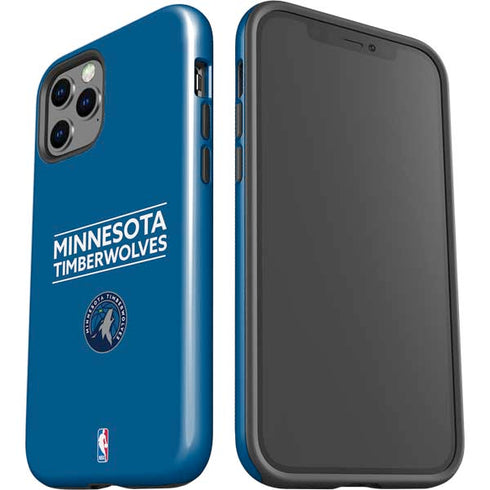 NBA Minnesota Timberwolves Standard - Blue iPhone 12 Pro Max Impact Case
